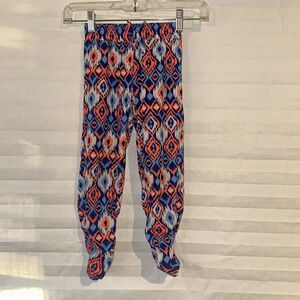 Faded Glory Girl's Casual Pants Multicolor Size XS Lightweight Comfort Fit
